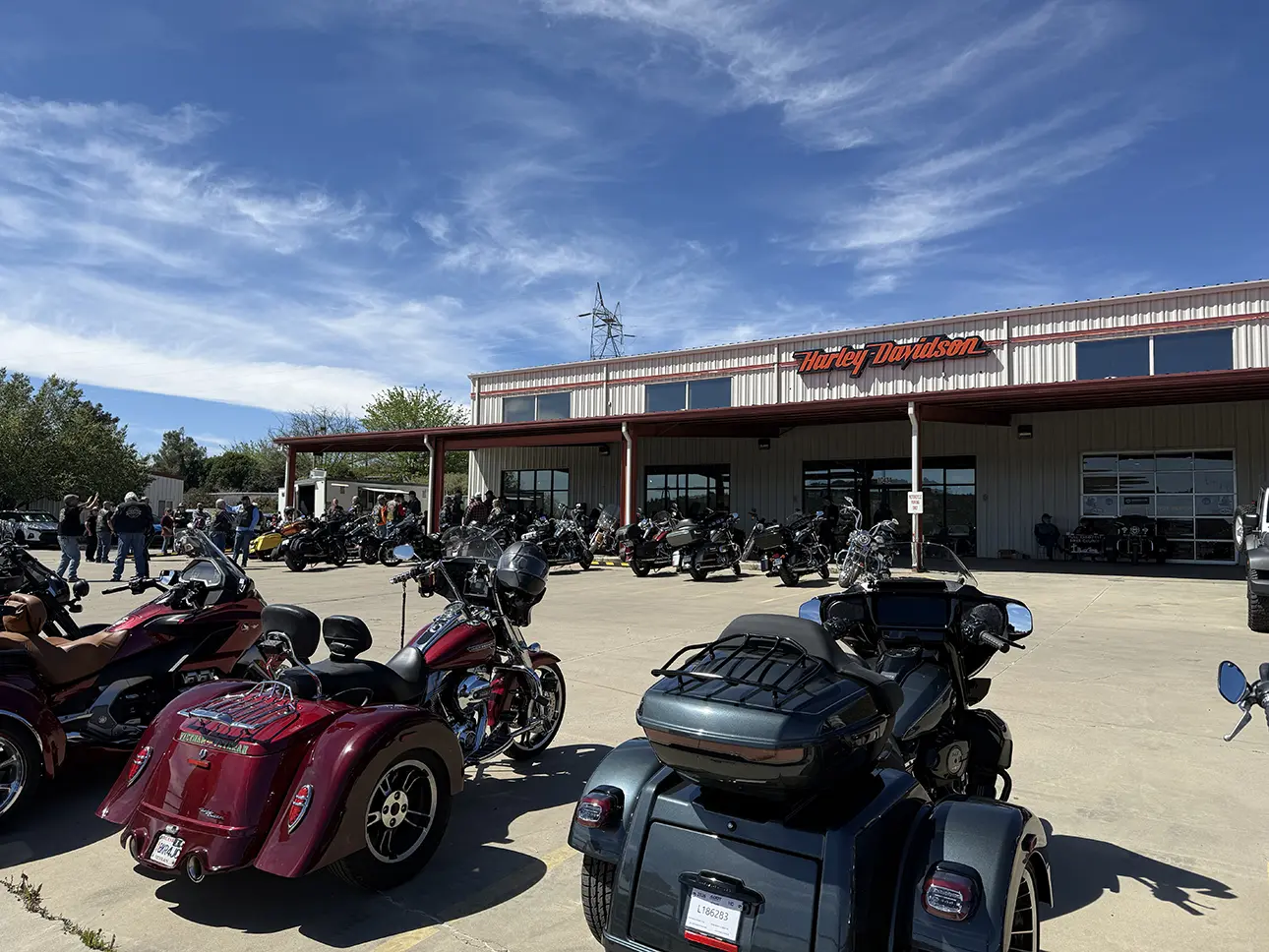 Scorched Earth Harley Davidson